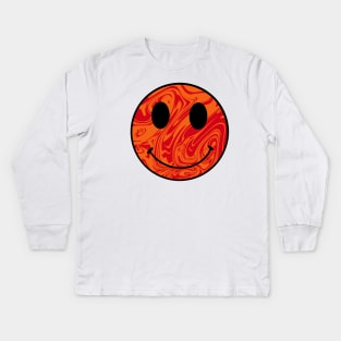 Copy of Swirled smile Kids Long Sleeve T-Shirt